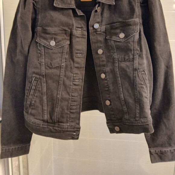 GAP Black Denim Jacket - Picture 11 of 13